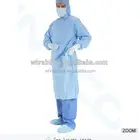 Protective Spunbonded PP Non-woven Gown with elastic cuff