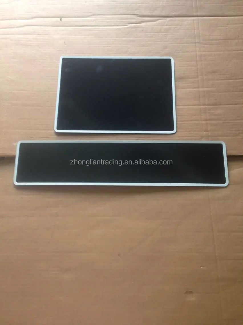 China factory aluminum sheet metal car number plate