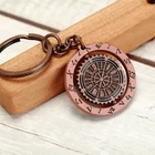 Antique Metal Customized Zinc Alloy Antique Cooper Metal Keychain