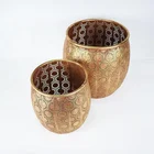 Garden Pot Metal Garden Pot Metal Home Garden Custom Decorative Big Flower Plant Pot