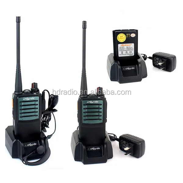 5 watt fm transmitter 7.2V 2200mAh long range handheld vhf radio, View