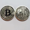 cheapest bitcoin metal engraved gold silver copper plated custom challenge coin bit coin