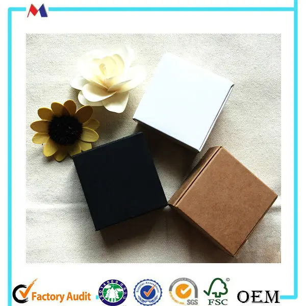 white kraft paper gift box,kraft cardboard box,brown kraft pap