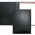 Executive Leather Ruled Padfolios Simple Design Document File Folder A4 PU Leather Cheap Portfolio