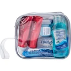 Transparent Hanging Personal Care Toiletry Travel Zipper Bag PVC for beauty items