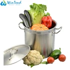 Magic tulsi cooking pot set aluminum for gas induction cooker