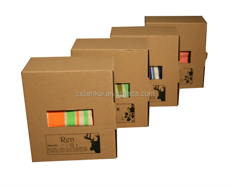 custom printed kraft paper package box soap box