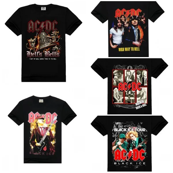 ac dc iron maiden kiss rock band t shirt,rock band t shirt,t