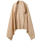 inner mongolian factory wholesale 2019 winter women knit pure cashmere poncho