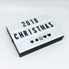 2018 New Product Ideas, Christmas Client Gift Set, Personalized Desktop LED Cinema Lightbox