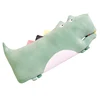 wholesale pink and green stuffed wild animal super soft big crocodile plush toys for children's birthday gift
