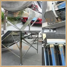 Ensun stainless steel non-pressurized solar water heater for home