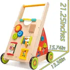 cossy Wooden Baby Walker Toddler Toys for 18 Month