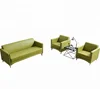 High density sponge with fiber leather cover office furniture couch sofa set specifications