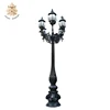 Decoration cast outdoor street wrought iorn lamp post made in China NTILP-166Y