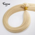 Most Selling Products No Tangle No Shedding Virgin Russian Nail Tip Pre Bonded Human Hair