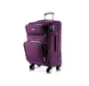 hot selling big capacity luxury style suitcase fabric luggage sky travel luggage