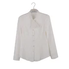 Hot sale women fashion business comfortable shirt, For hotel manager uniform
