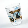 hot sale 2oz custom tourist souvenir shot glass/cheap wholesale glassware