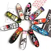 Mini Finger boards Finger Skateboard Random Pattern Skate Board Creative Fingertip Movement Novelty Toys for Kids EXW
