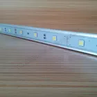 high lumen Led power supply Led rigid strip with milk cover aluminum profile IP67
