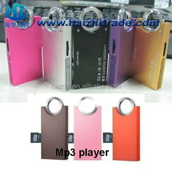 promotional gift mp3 player magic ring mp3 player with card slot
