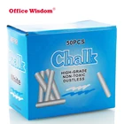 Office Wisdom NEW Dustless High Quality White Chalk For School