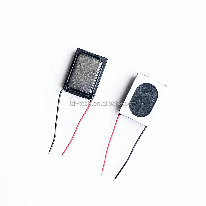Taidacent 15*11*3.5 mm 8 Ohm 1 Watt 18mm Lead Contact Waterproof Mircor Small Square Cell Phone Speakers - ANKUX.COM