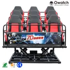 Interactive Attractions Full Motion Cinema Seat 3d 5d 7d 12d Hologram Technology 7d Cinema System