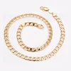 43671 gold jewellery dubai, new gold chain design for men fashion gold plated jewelry necklace