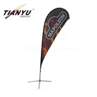 Use digital printing machine production triangle usa country black yellow red flag