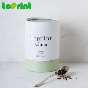 fresh design rolled edge tea gift box for packaging tea bag