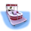 Kinocean local boats flat deck for sale double decker pontoon boat (Cross-border)