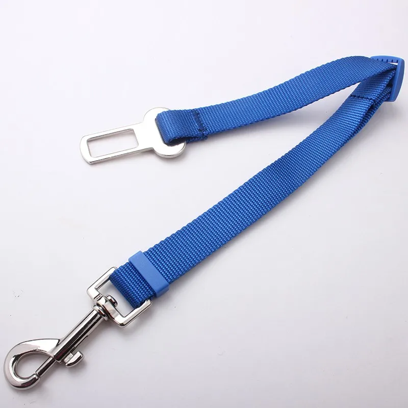 Vogue Adjustable Nylon Pet Car Safety Seat Belt Harness Leash For Dogs