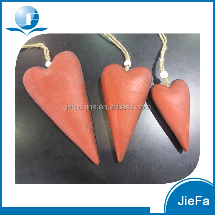 red hanging star for christmas ornaments - buy hanging heart