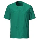 2019 Wholesale New Style Comfortable Unisex Nurse Scrubs Natural Nurse Uniforms Medical Hospital Cotton Scrub Uniform
