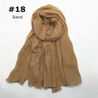 Scarf Islam Hijab Scarf Premium Chiffon Maxi Crinkle Cloud Hijab Scarf Shawl Soft Islam Muslim Head Wrap