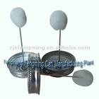 metal cap cover, metal cover (for pvc can use, with dauber in cap)