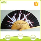 Fan Wood Wooden Hand Fan The Manual Painting Spanish Wooden Hand Held Fan