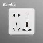 China Suppliers 16A Electrical Plugs Sockets For House