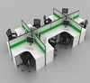 Modern L shape power 8 person partition workstation (SZ-WSB390)
