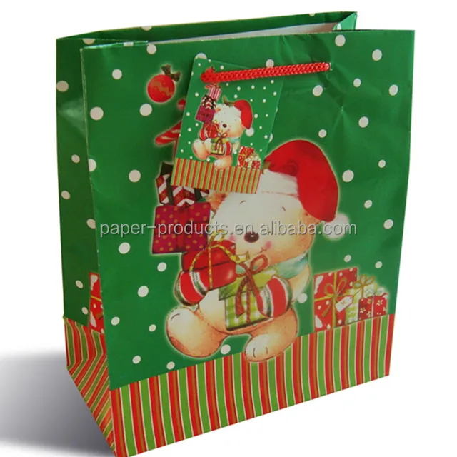 handmade 3d gift paper bag