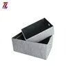 wholesale handmade decoration storage basket with fabric covering non-woven fabric