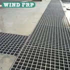 fiberglass grating trench cover