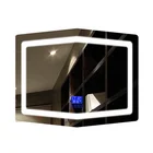 Oval mirror wall hanging frameless bathroom mirror round mirror special price