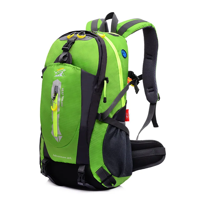 Hot 2015 New design nylon waterproof women backpack sport outdoor camping hiking backpacks casual balck shoulder mochila escolar