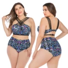 2019 Latest Design custom Plus Size bikinis woman swimwear Large size swimsuit