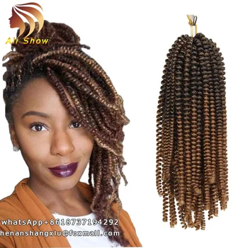 Nafy Collection New Nubian Spring Bomb Twist Hair Braided