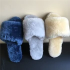 Latest Design Sheepskin Bedroom slippers For Women