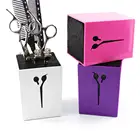 Pro Salon Barber Scissor Holder storage Box Accessories Hairdressing Tools